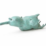 'Jogo' 9 x 18 x 29 cm., bronze, SOLD
