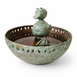 'Pato von Oar' 21 x 24 x 24 cm., bronze, SOLD