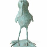 'Percos' 26 x 14 x 13 cm., bronze