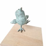 'Subi' 14 x 14 x 7 cm., bronze on wooden base, 120 x 15 x 15 cm., SOLD